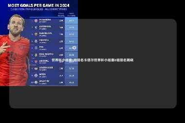 世界杯小组赛b组排名卡塔尔世界杯小组赛B组排名揭晓