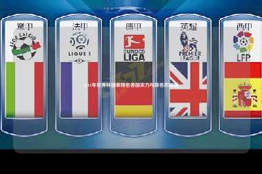 2014年世界杯国家排名各国实力与排名的碰撞